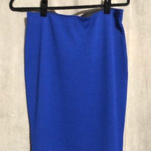 Apt 9 skirt blue stretch M